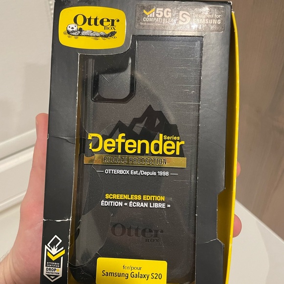 OTTERBOX‎ DEFENDER SERIES CASE FOR SAMSUNG GALAXY S20 Black - Picture 6 of 6